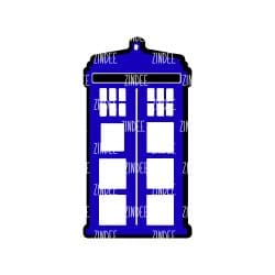 Alternative view of Police Box acrylic blank (1.5 inch)