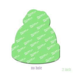 Pom Pom Hat acrylic blank (2 inch) NO HOLE