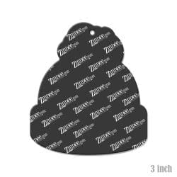 Pom Pom Hat acrylic blank (3 inch)