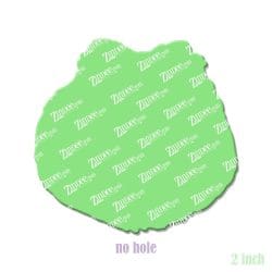 Pomeranian Head acrylic blank (2 inch) NO HOLE (5 piece minimum)