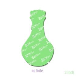 Alternative view of Potion Bottle – Acrylic Badge Reel Blank (2") No Hole | Optional Sticker or UV DTF