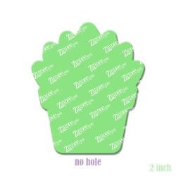 Potted Succulent – Acrylic Badge Reel Blank (2") No Hole | Optional Sticker or UV DTF - Image 2