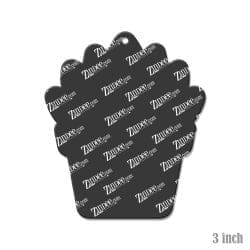 Alternative view of Potted Succulent Acrylic Blank- Sticker- UV DTF (3 inch)