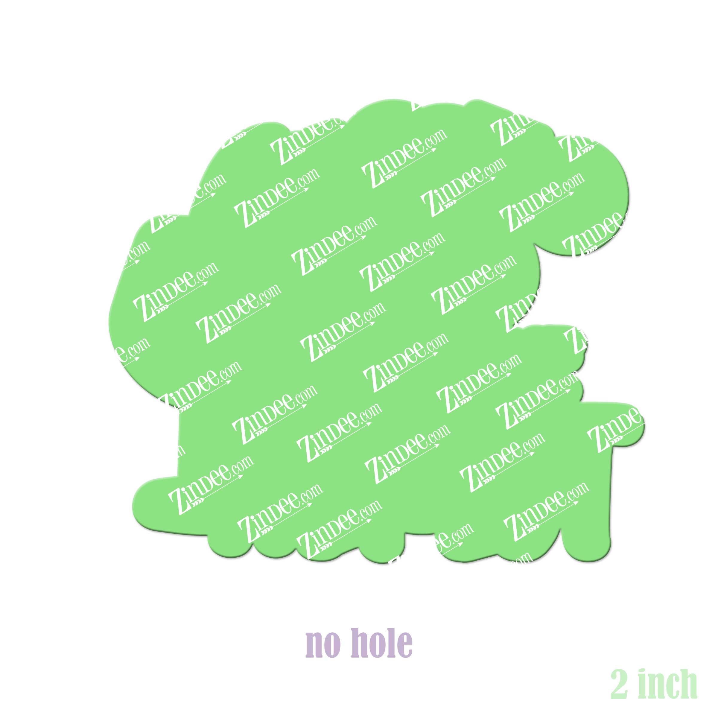 Alternative view of Pour the Merlot Acrylic Blank- Sticker- UV DTF (2 inch) NO HOLE