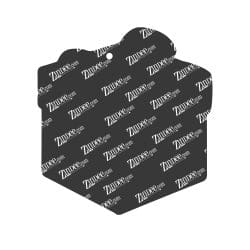 Alternative view of Present – Acrylic Keychain Blank (3") | Optional Sticker or UV DTF