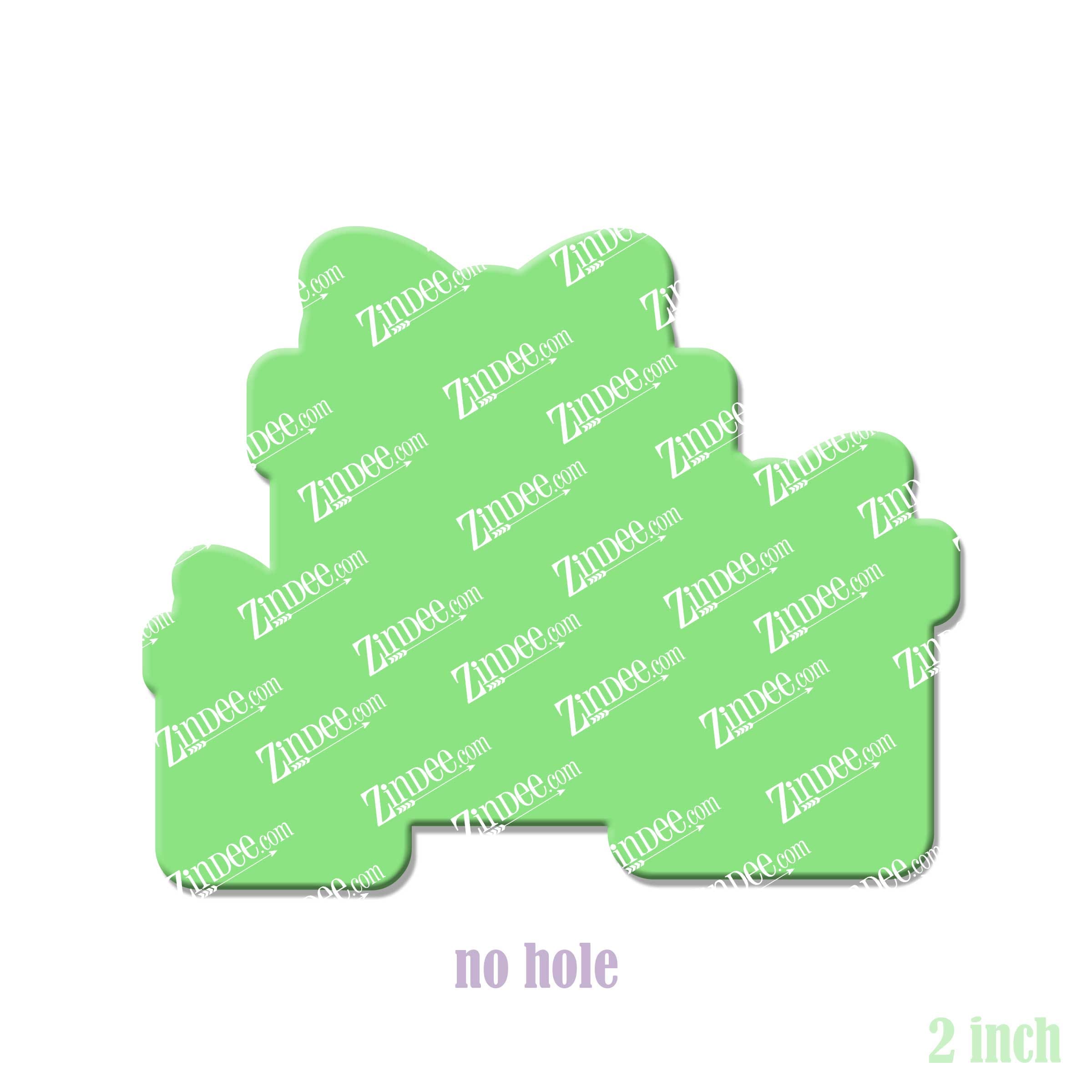 Alternative view of Presents Acrylic Blank- Sticker- UV DTF (2 inch) NO HOLE