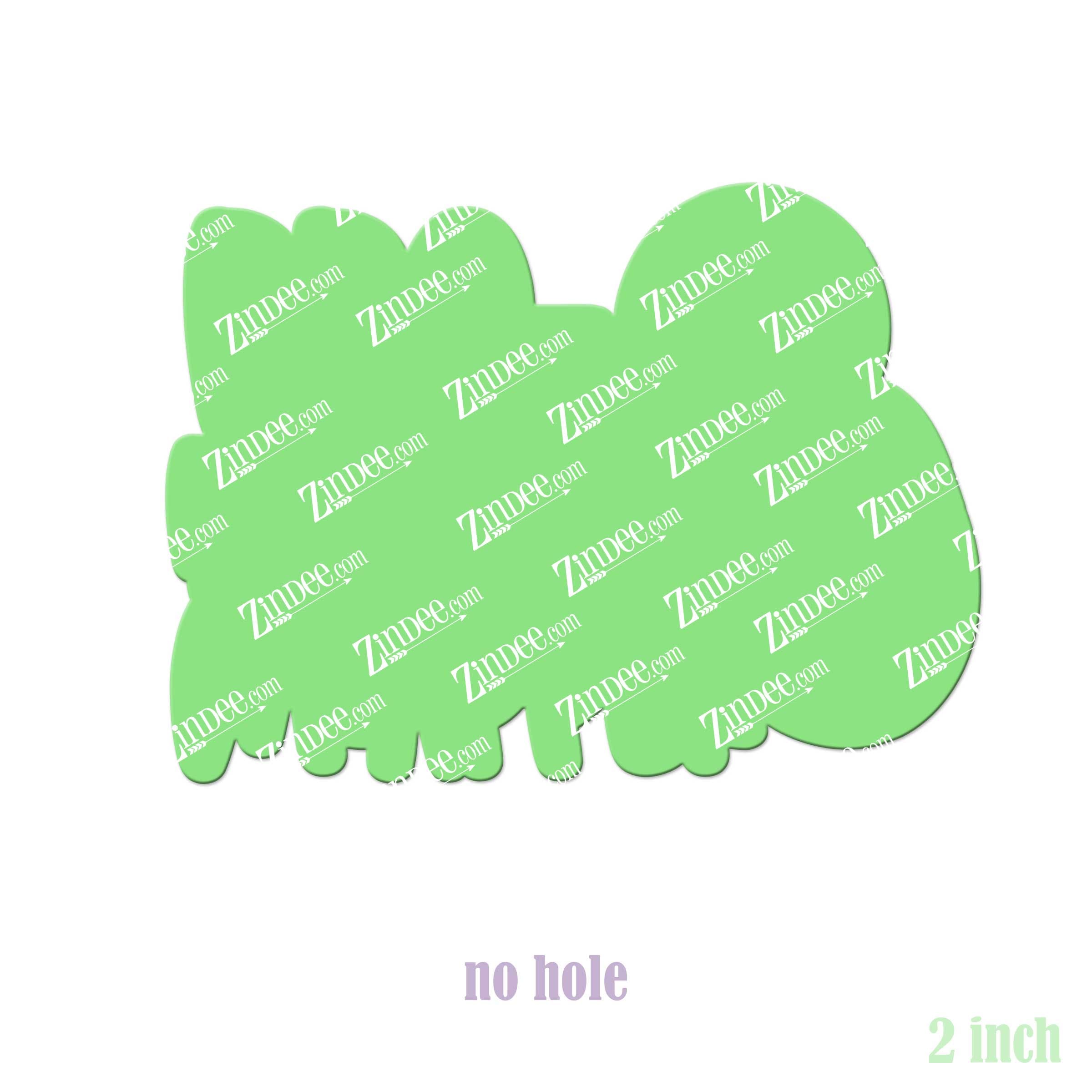 Alternative view of Professional Wrapper Acrylic Blank- Sticker- UV DTF (2 inch) NO HOLE