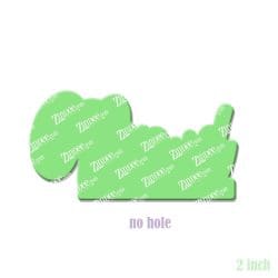 Proud with Space acrylic blank (2 inch) NO HOLE