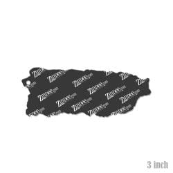 Puerto Rico acrylic blank (3 inch)