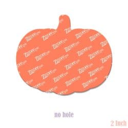 Pumpkin 2 inch (lightweight acrylic) NO HOLE