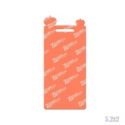 Pumpkin Badge Buddy Vertical (lightweight acrylic)