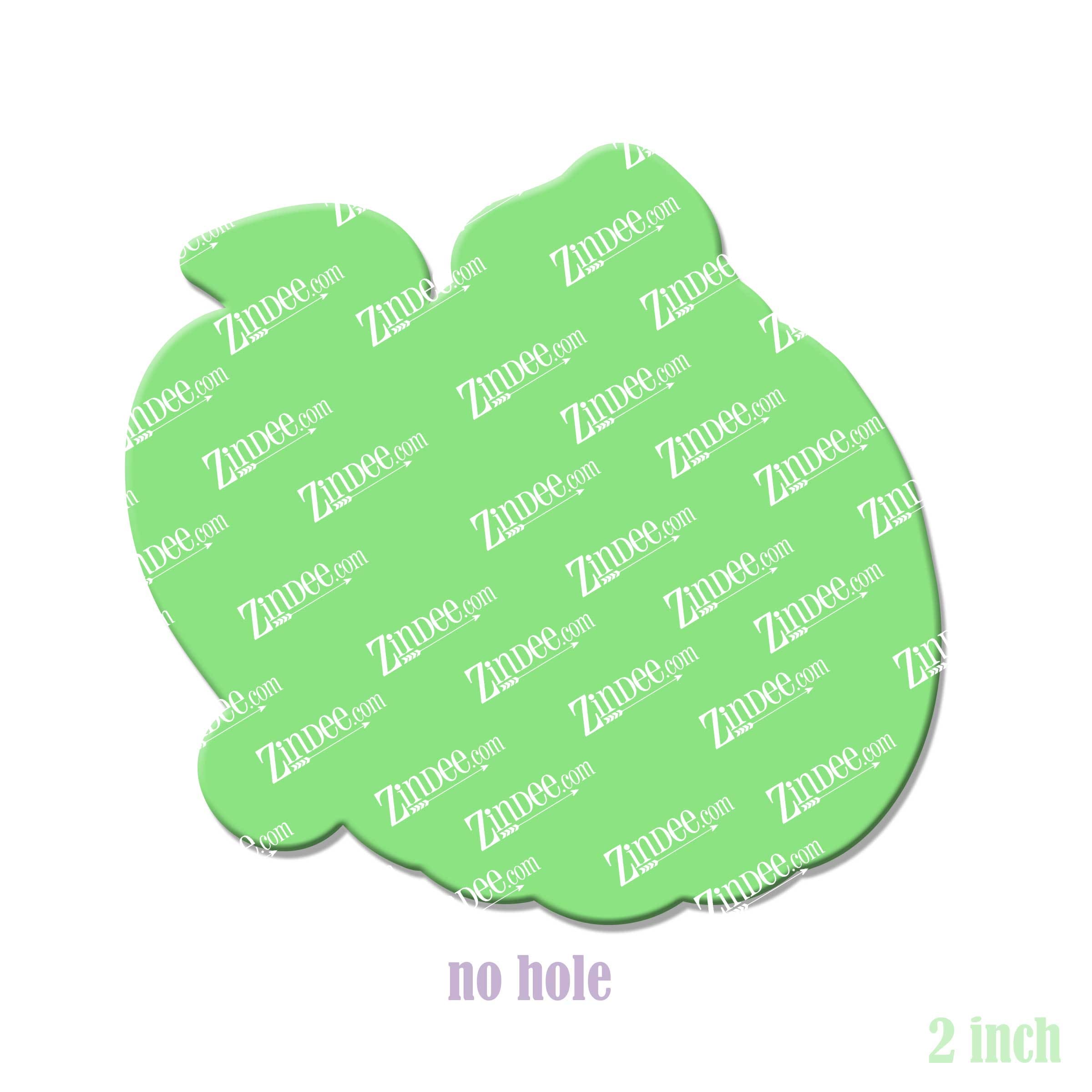 Alternative view of Pumpkin Mug Acrylic Blank- Sticker- UV DTF (2 inch) NO HOLE