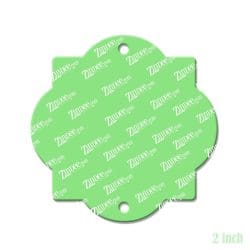 Alternative view of Quatrefoil – Acrylic Keychain Blank (2") 2 Holes | Optional Sticker or UV DTF