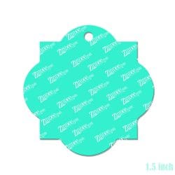 Alternative view of Quatrefoil Acrylic Blank- Sticker- UV DTF (1.5 inch)