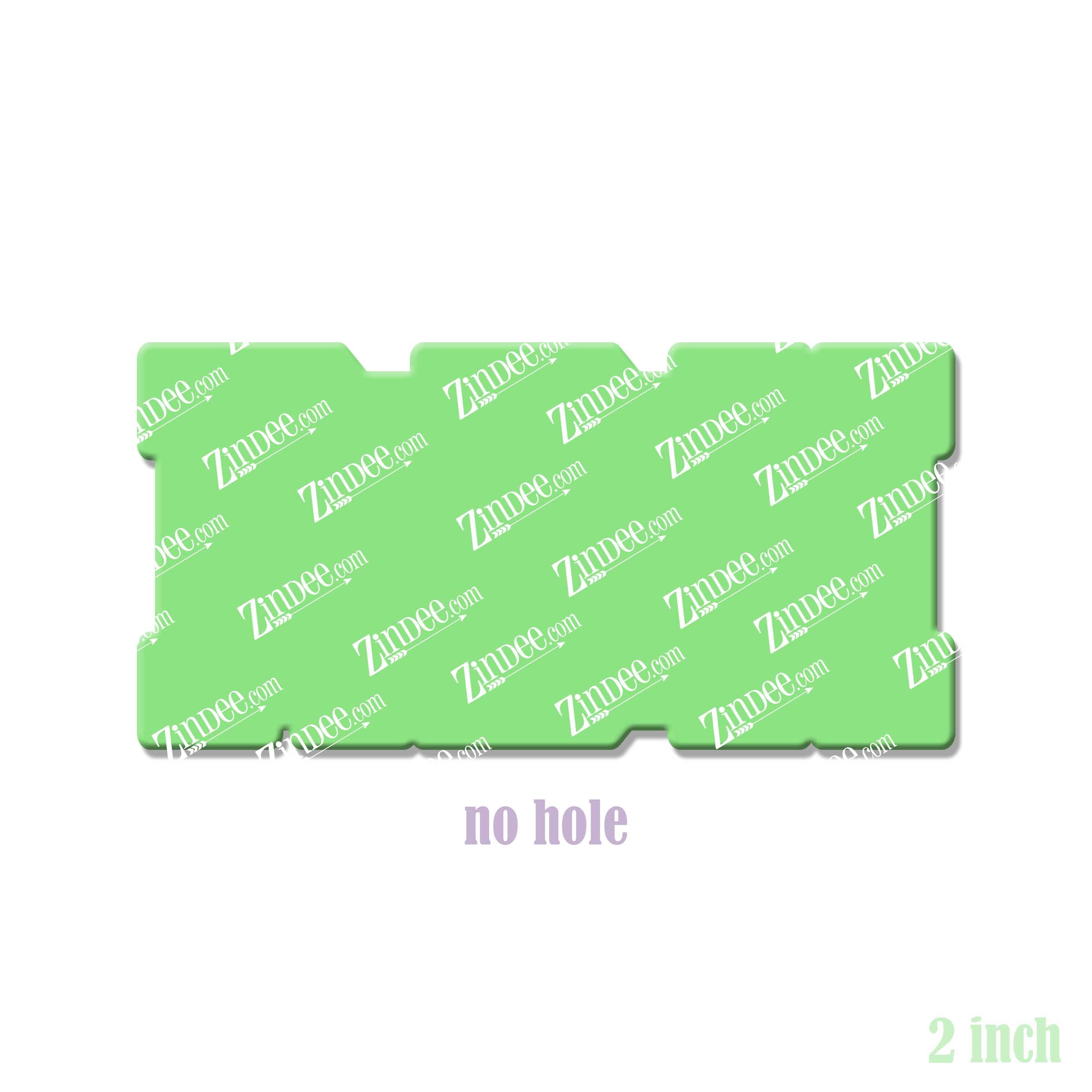 RDH acrylic blank (2 inch) NO HOLE