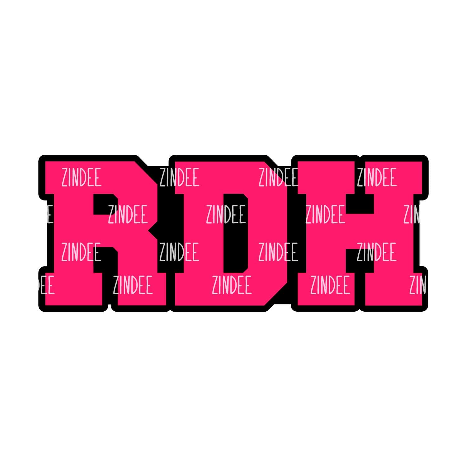 Alternative view of RDH acrylic blank (3 inch)