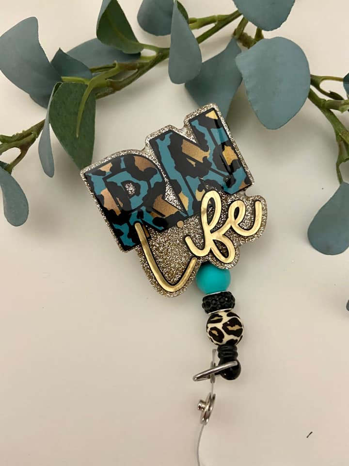 RN Life Acrylic Blank- Sticker- UV DTF (2 inch) NO HOLE - Image 4