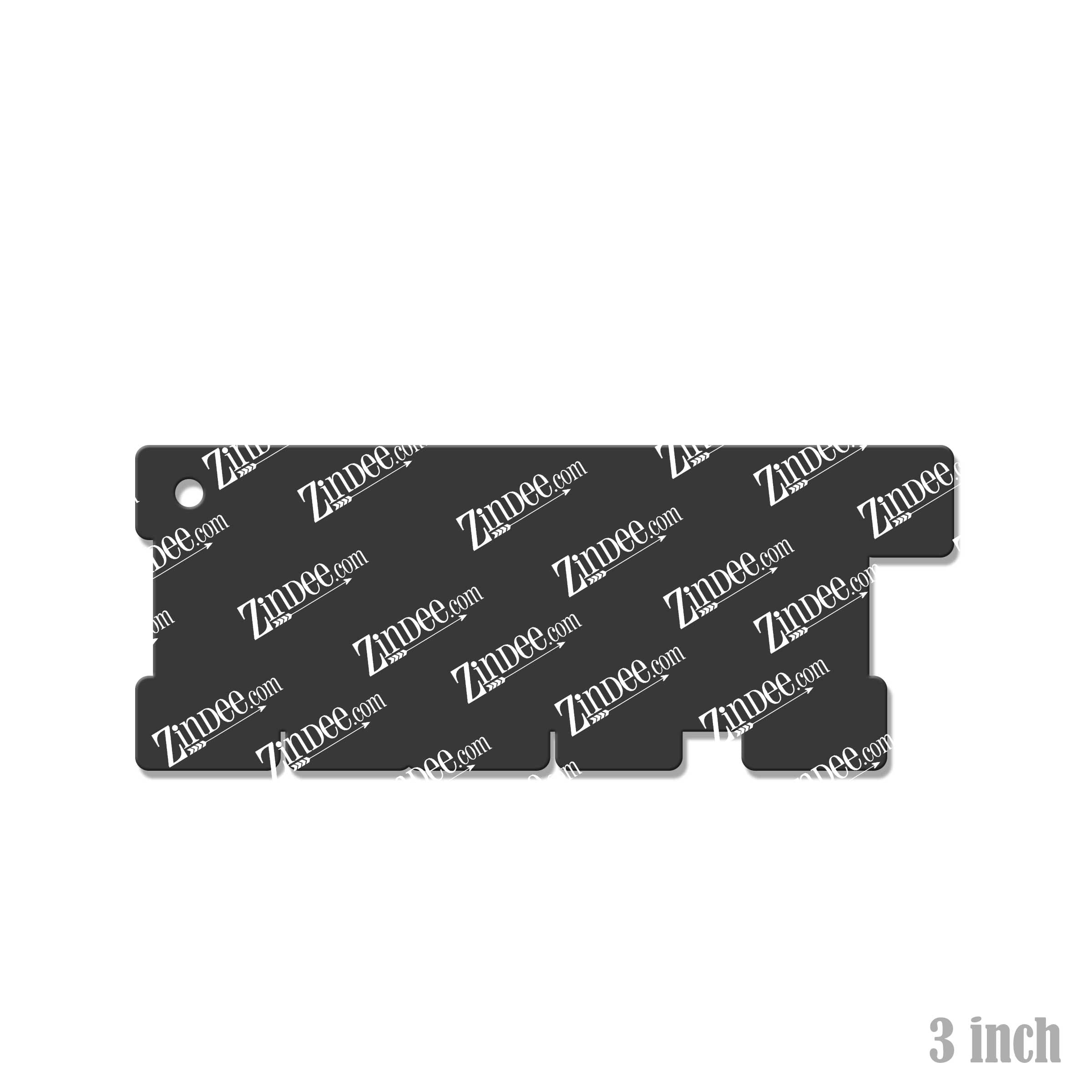 Alternative view of RRT Acrylic Blank- Sticker- UV DTF (3 inch)