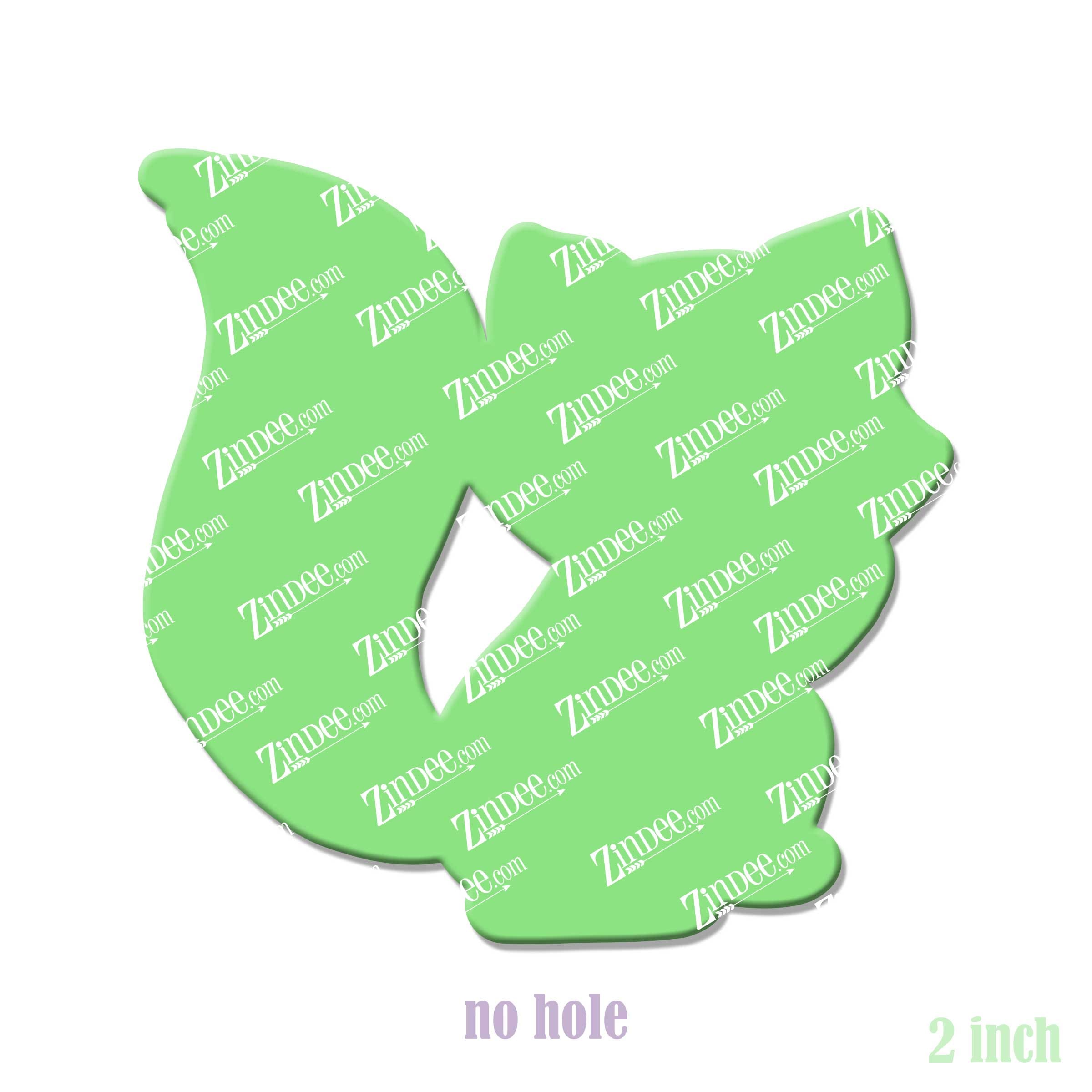 Alternative view of Raccoon Acrylic Blank- Sticker- UV DTF (2 inch) NO HOLE