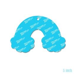 Rainbow with Cloud acrylic blank (5 inch)