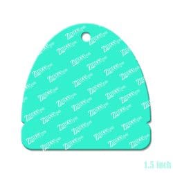 Alternative view of Rainbow with Wording Acrylic Blank- Sticker- UV DTF (1.5 inch)