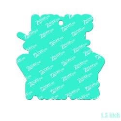 Alternative view of Rainbows and Butterflies Acrylic Blank- Sticker- UV DTF (1.5 inch)