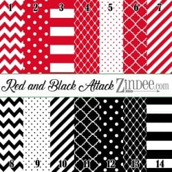 Red and Black Attack (vinyl)