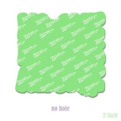Alternative view of Retro No One Fights Alone – Acrylic Badge Reel Blank (2") No Hole | Optional Sticker or UV DTF