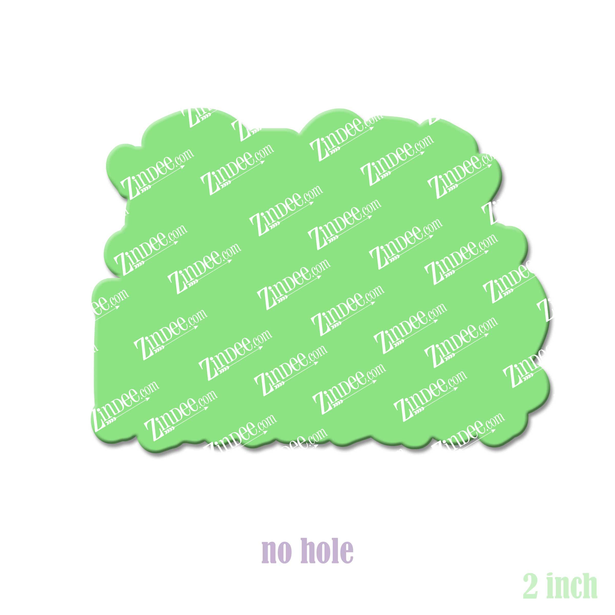 Risk Manager acrylic blank (2 inch) NO HOLE