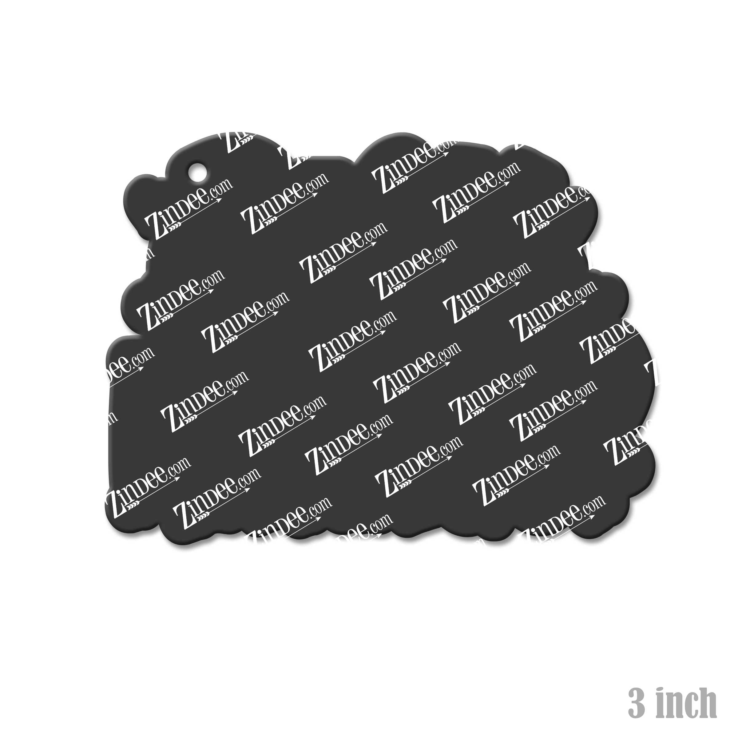 Risk Manager acrylic blank (3 inch) (5 piece minimum)