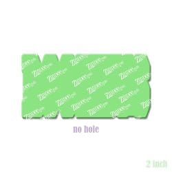 Rockets (word) acrylic blank (2 inch) NO HOLE (5 piece minimum)