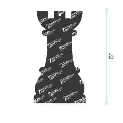 Rook (chess piece) acrylic blank (3 inch)