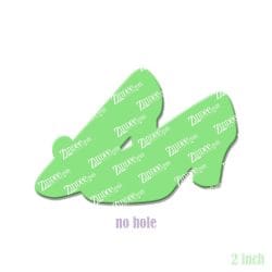 Alternative view of Ruby Slippers – Acrylic Badge Reel Blank (2") No Hole | Optional Sticker or UV DTF