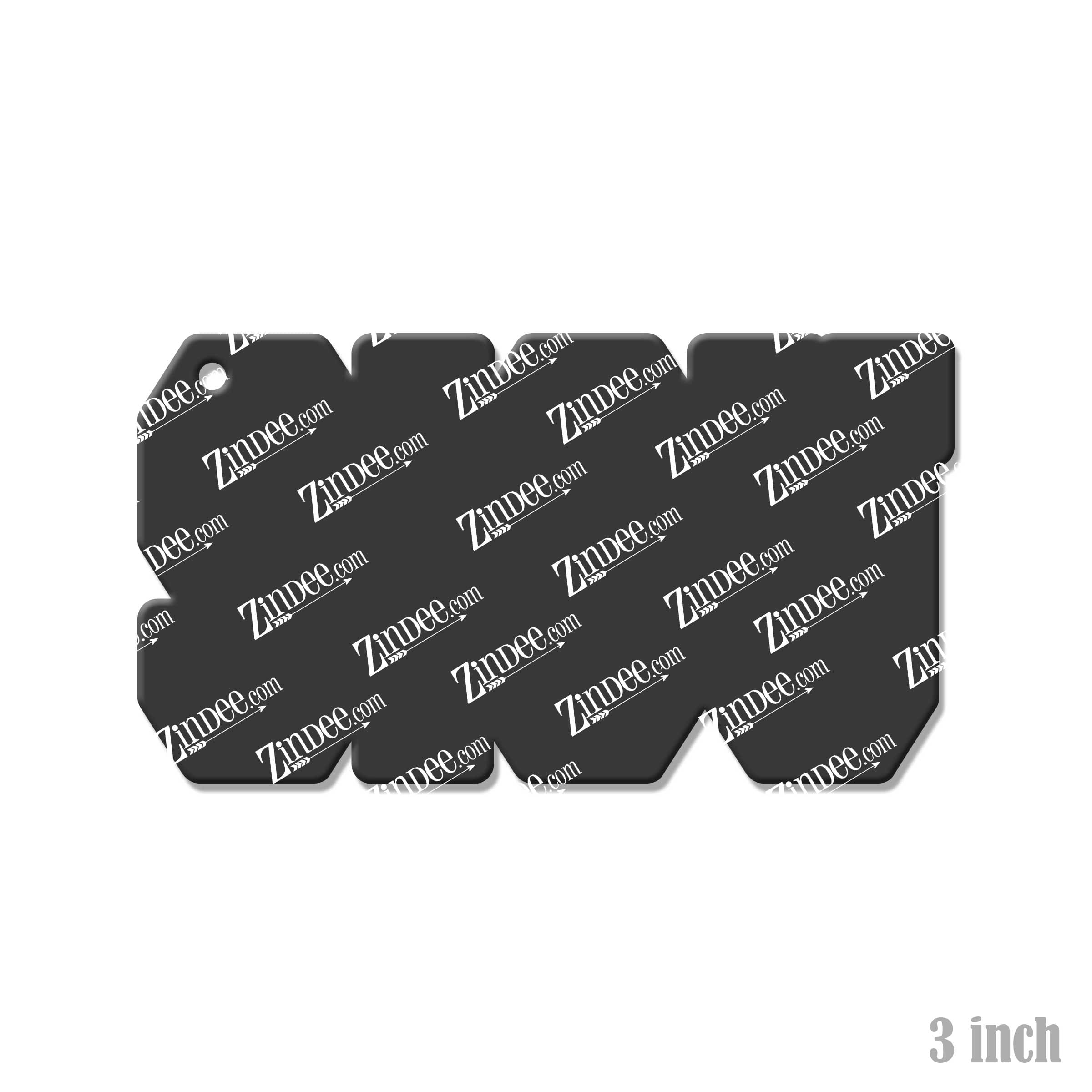 SICU acrylic blank (3 inch) (5 piece minimum)