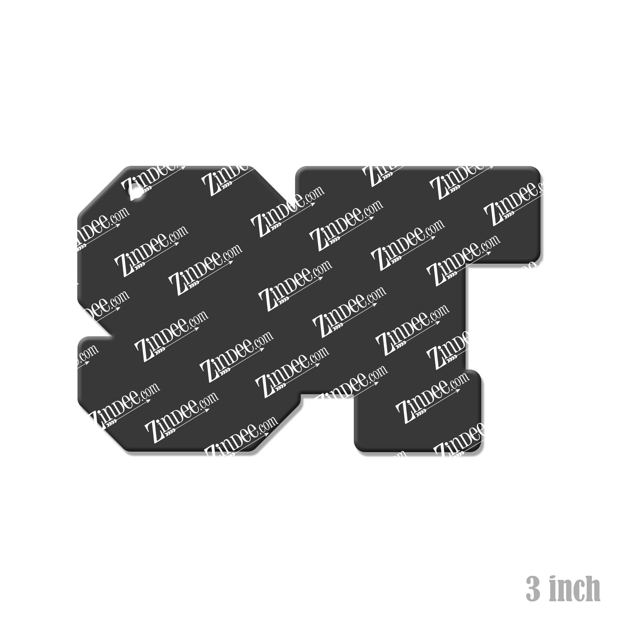 ST acrylic blank (3 inch) (5 piece minimum)