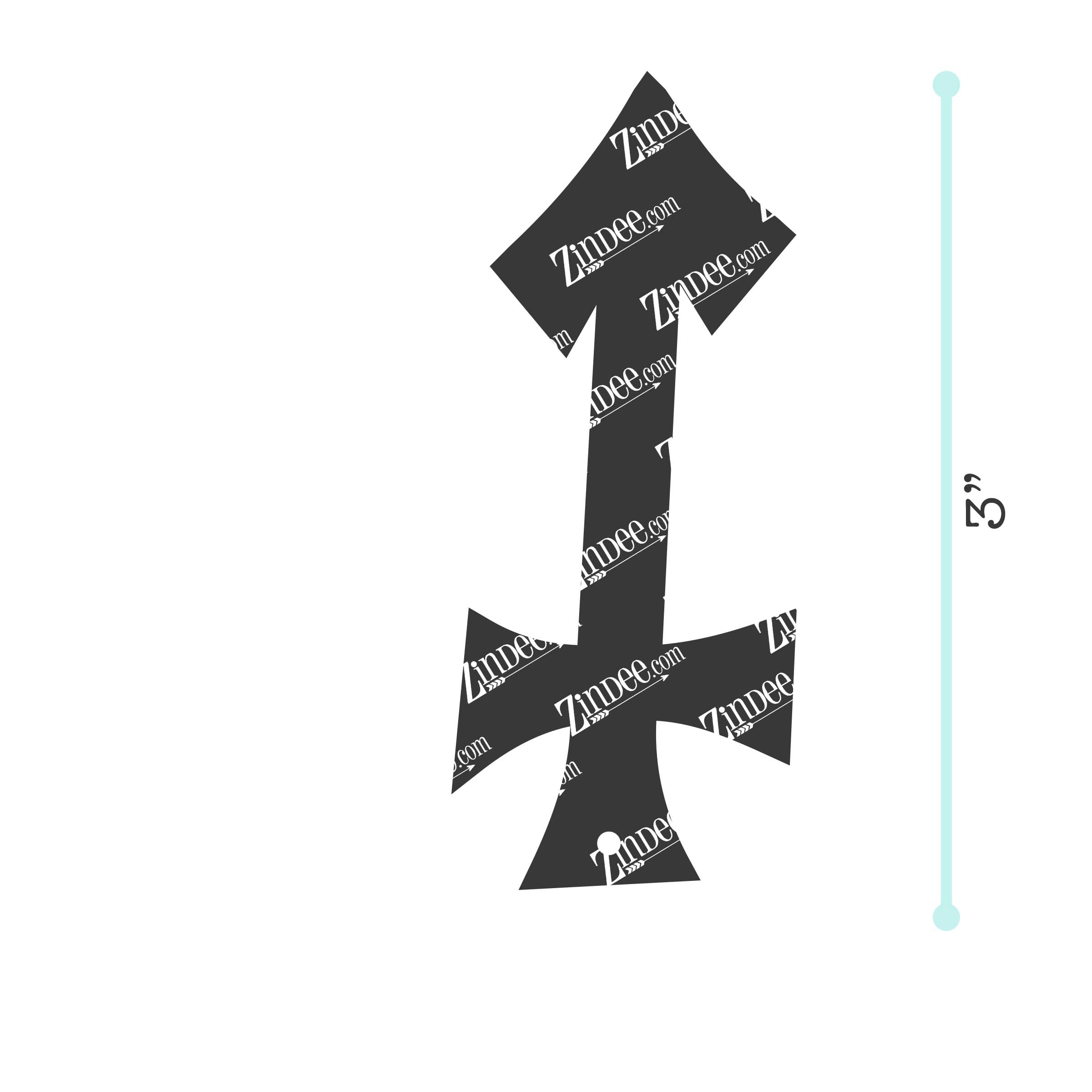 Sagittarrius (zodiac) acrylic blank (3 inch)