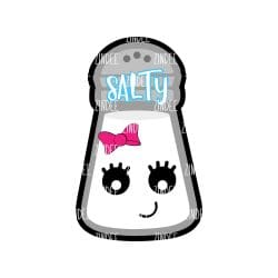 Salty Acrylic Blank- Sticker- UV DTF (1.5 inch)