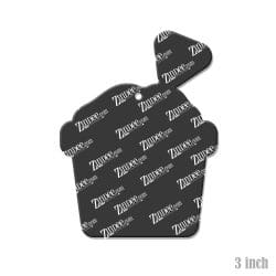 Alternative view of Sand Bucket – Acrylic Keychain Blank (3") | Optional Sticker or UV DTF