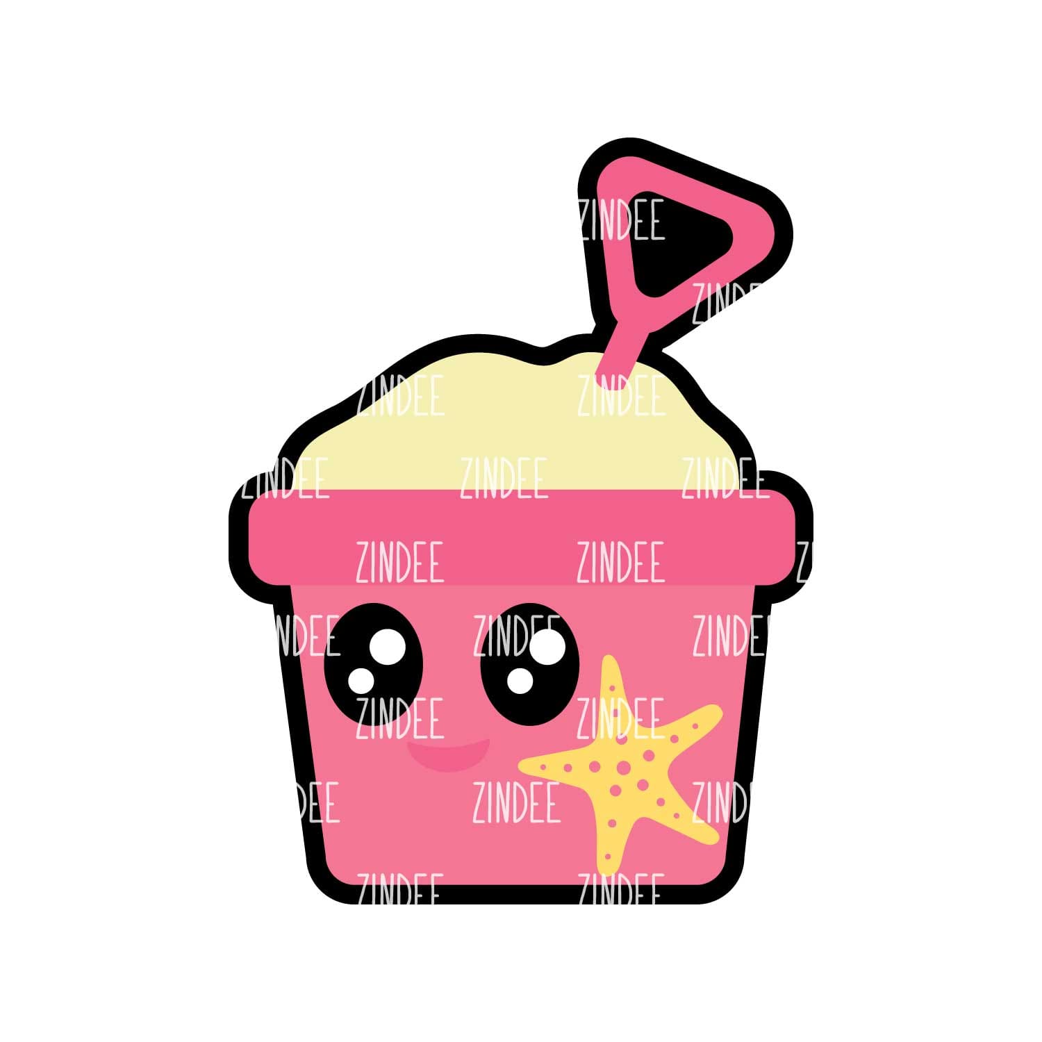 Sand Bucket 2 inch (NO HOLE)