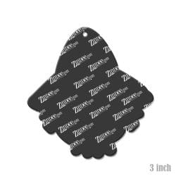 Alternative view of Scarecrow – Acrylic Keychain Blank (3") | Optional Sticker or UV DTF