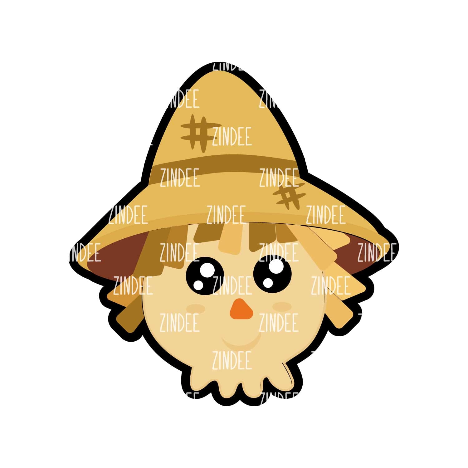 Scarecrow Acrylic Blank- Sticker- UV DTF (3 inch)