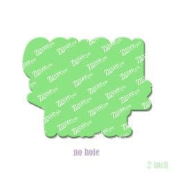 Alternative view of School Nurse – Acrylic Badge Reel Blank (2") No Hole | Optional Sticker or UV DTF