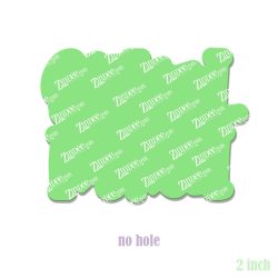 Alternative view of School Psych Acrylic Blank- Sticker- UV DTF (2 inch) NO HOLE