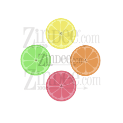 Fruit Slice Cut File