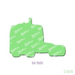 Semi-Truck acrylic blank (2 inch) NO HOLE (10 PIECE MINIMUM)