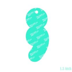 Alternative view of Semicolon Acrylic Blank- Sticker- UV DTF (1.5 inch)