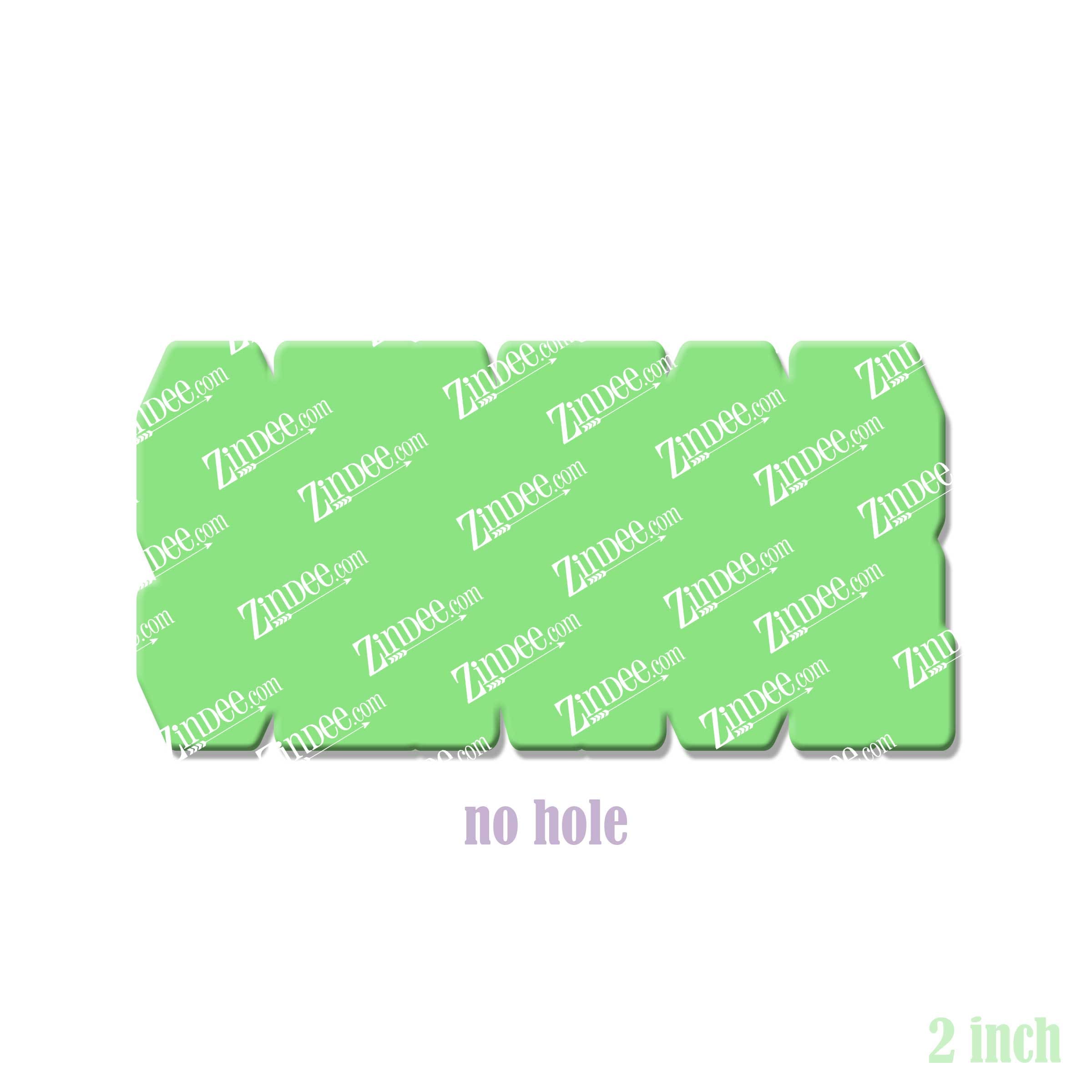 Senior (word) Acrylic Blank- Sticker- UV DTF (2 inch) NO HOLE - Image 2