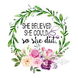 She Believed She Could (download)