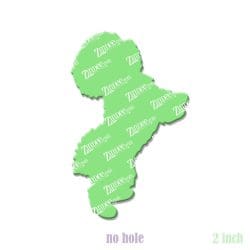 Shih Tzu acrylic blank (2 inch) NO HOLE (5 piece minimum)