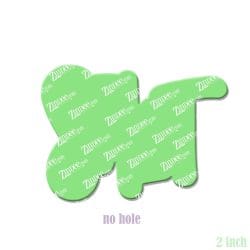 Alternative view of Shit (word) – Acrylic Badge Reel Blank (2") No Hole | Optional Sticker or UV DTF